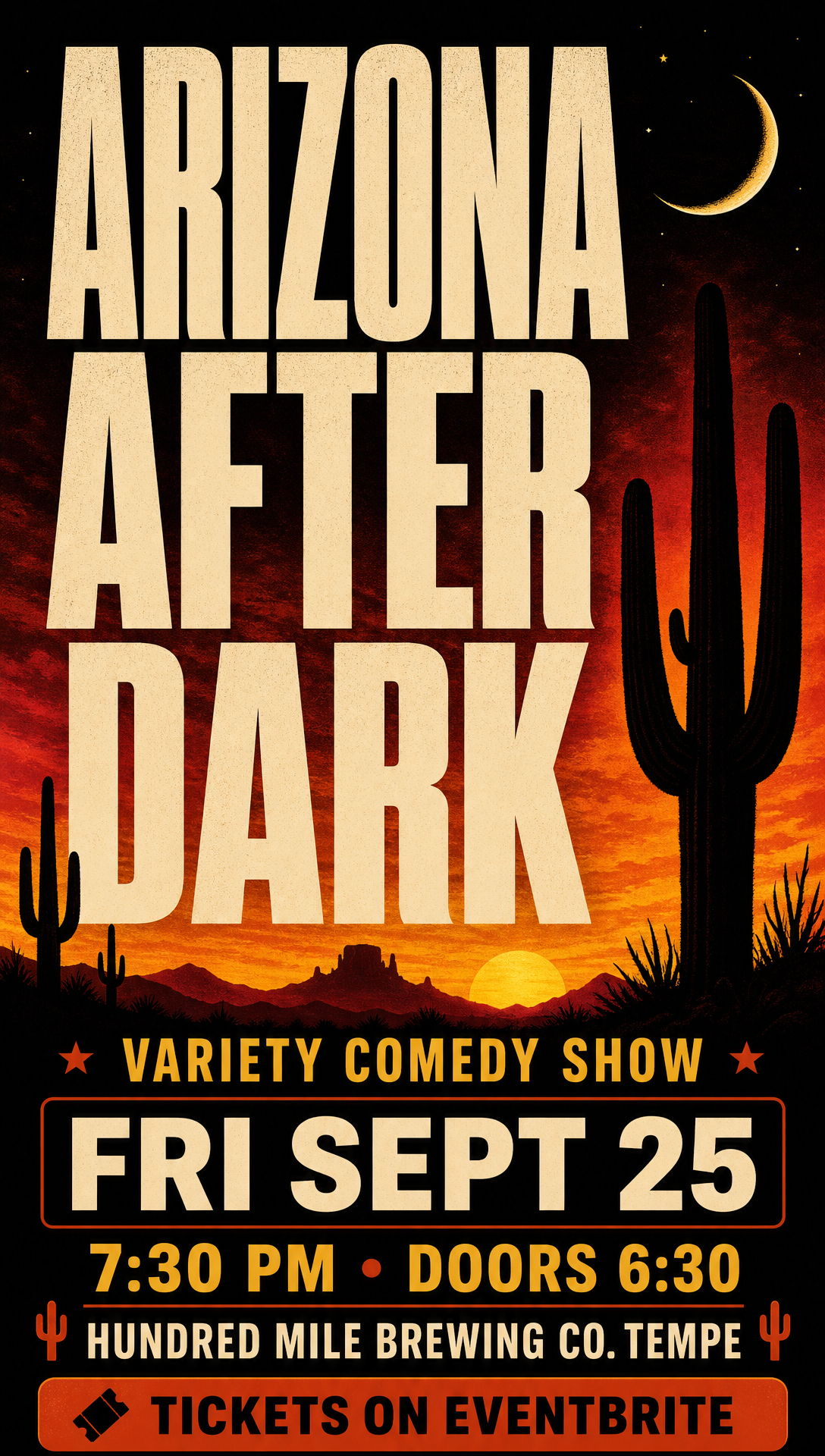 Story / Reel cover — Arizona After Dark September 25 show